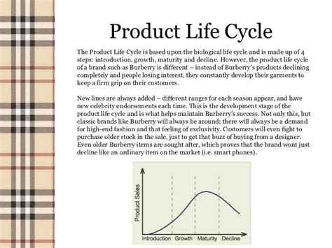 product life cycle burberry|Burberry plc strategy.